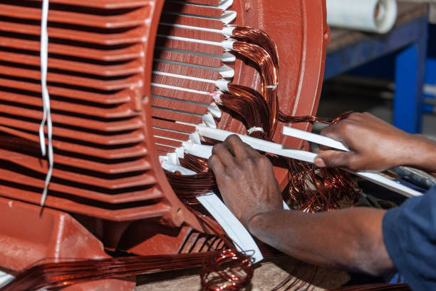 Wiring a motor with copper coils